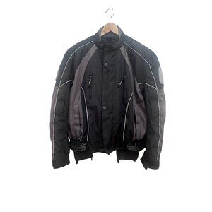 X Element Men's Motorcycle Jacket with Armor, Size 4XL
